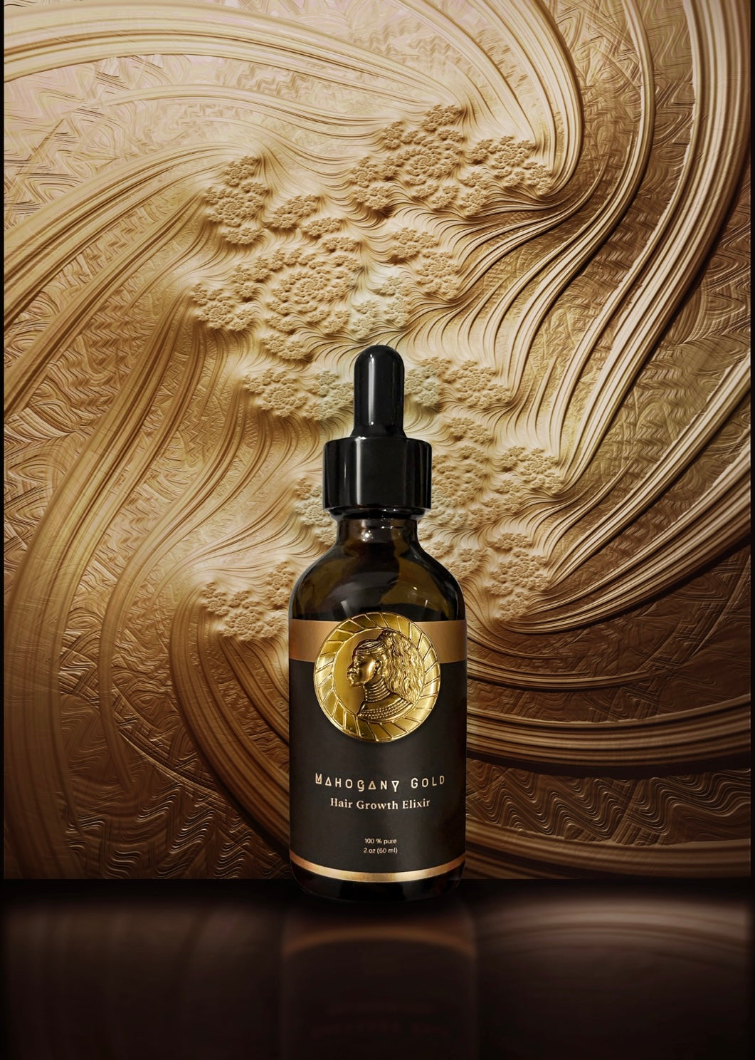The Mahogany Gold Hair Growth Elixir